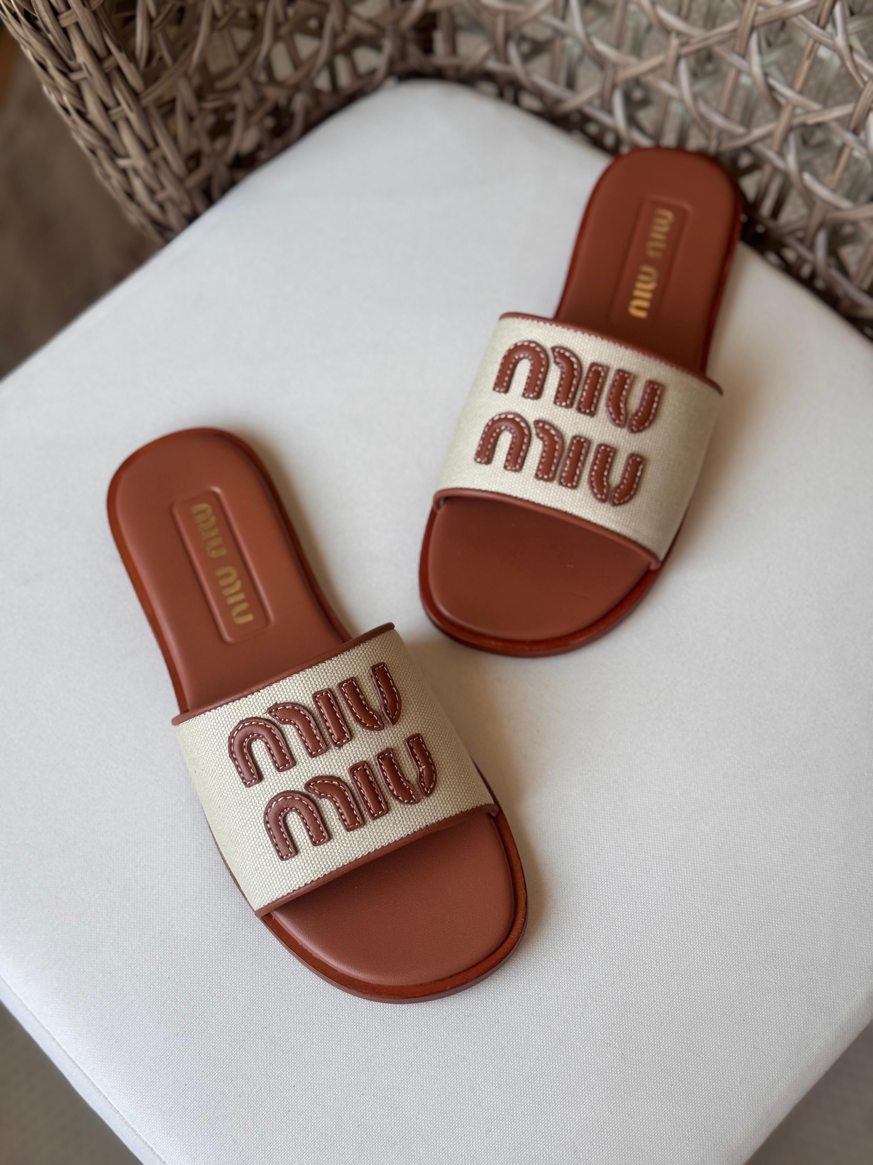Miu Miu slippers
