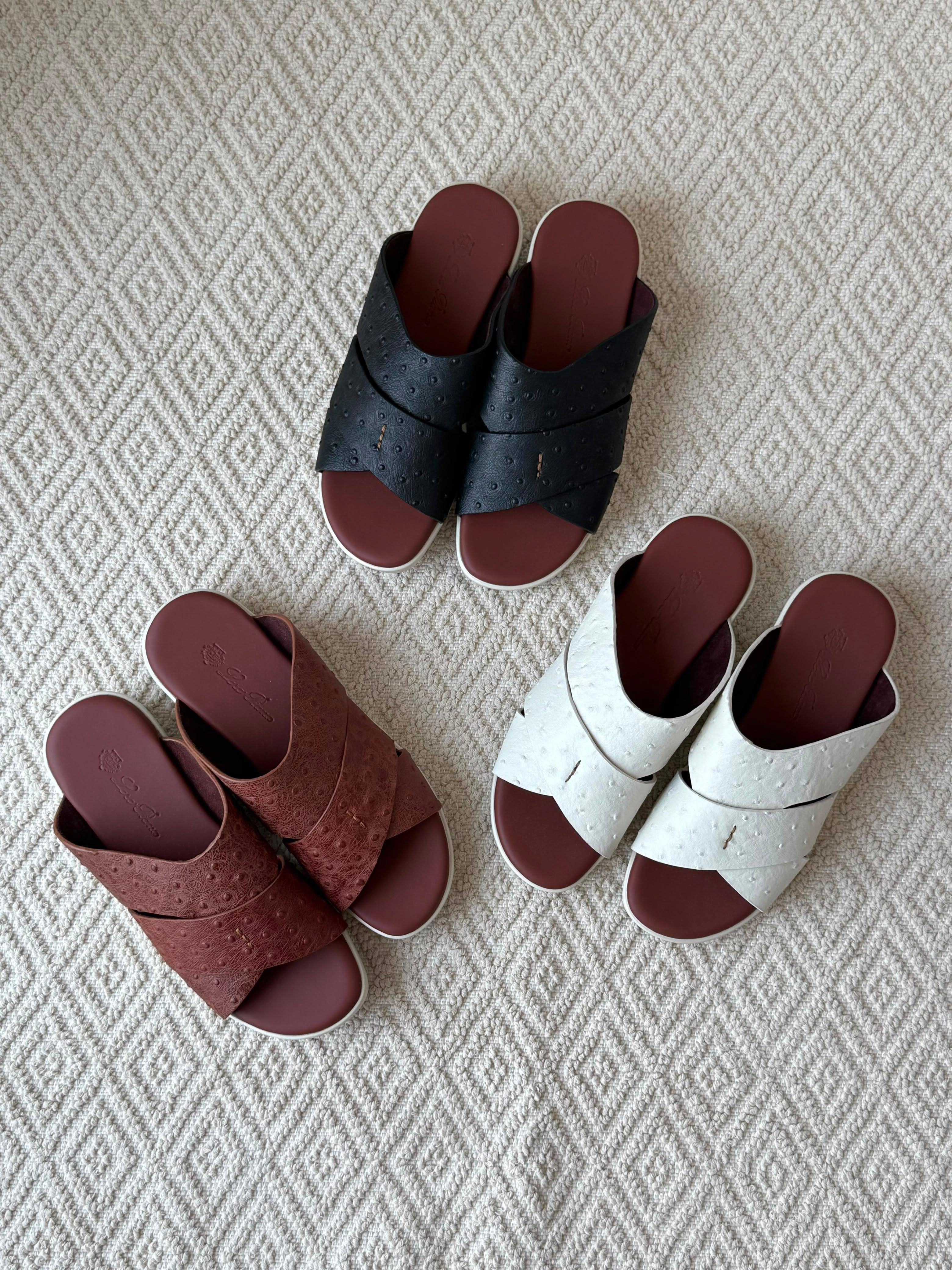 Loro Piana men slippers